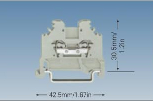 WD2-1.5 笼式弹簧接线端子系列